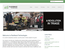 Tablet Screenshot of flashbacktechnologies.com